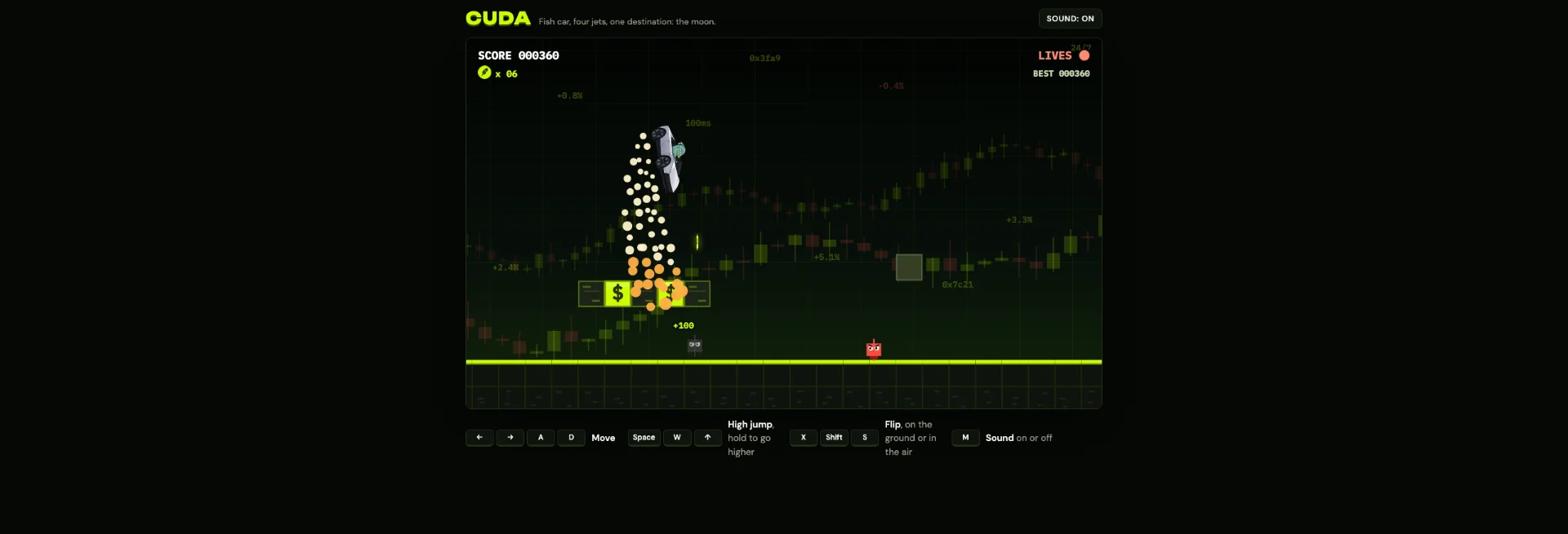 CUDA gameplay screenshot 2